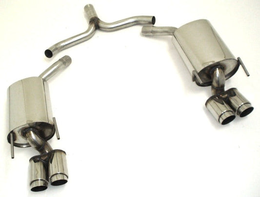 FMS Duplex Sportendschalldämpfer Opel Vectra C