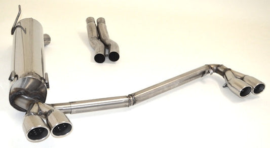 FMS Duplex Sportendschalldämpfer Opel Omega B