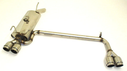 FMS Duplex Sportendschalldämpfer Opel Astra F