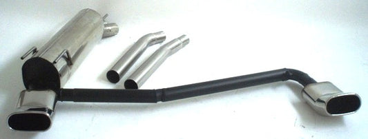 FMS Duplex Sportendschalldämpfer Opel Omega B