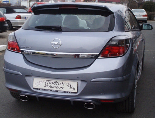 FMS Duplex Sportendschalldämpfer Opel Astra H GTC