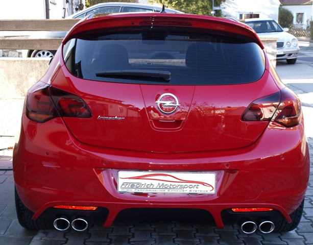 FMS Duplex Sportendschalldämpfer Opel Astra J