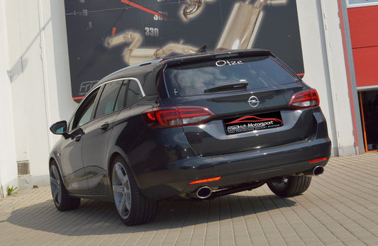 FMS Duplex-Sportendschalldämpfer Opel Astra K Sports Tourer