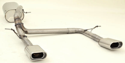 FMS Duplex Sportendschalldämpfer Ford Focus II CC