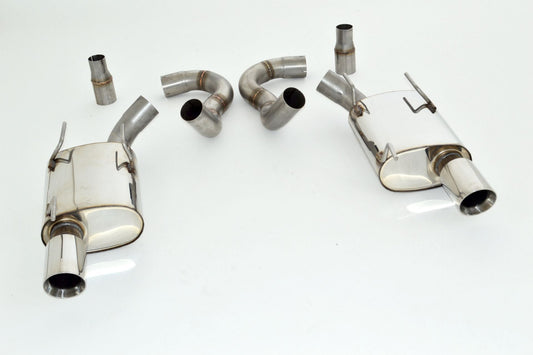 FMS 76mm Duplex-Sportendschalldämpfer Ford Mustang 5 Facelift (S197)