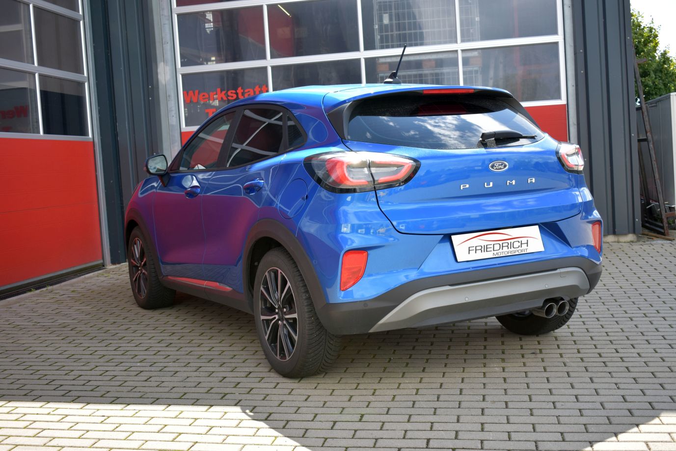 Friedrich Motorsport Sportendschalldämpfer Ford Puma Typ J2K