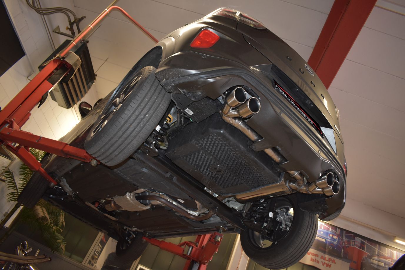 Friedrich Motorsport Duplex-Sportendschalldämpfer Ford Puma Typ J2K