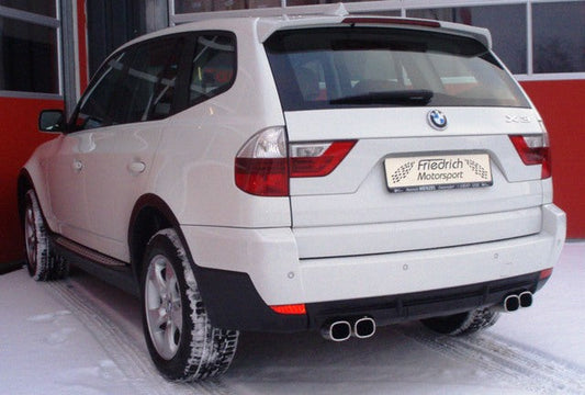 FMS Duplex Sportendschalldämpfer BMW X3 E83