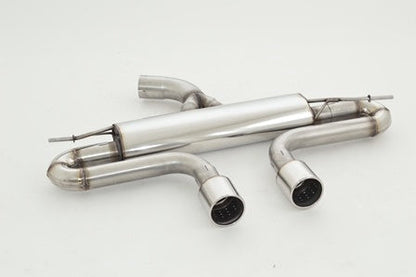 FMS 3 Zoll (76mm) Duplex Sportendschalldämpfer Edelstahl
