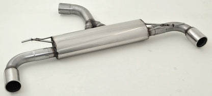 FMS 3 Zoll (76mm) Duplex Sportendschalldämpfer VW Golf VI GTI Cabrio