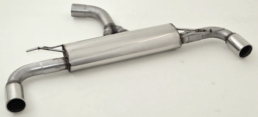 FMS 3 Zoll (76mm) Duplex Sportendschalldämpfer VW Golf VI GTI Cabrio