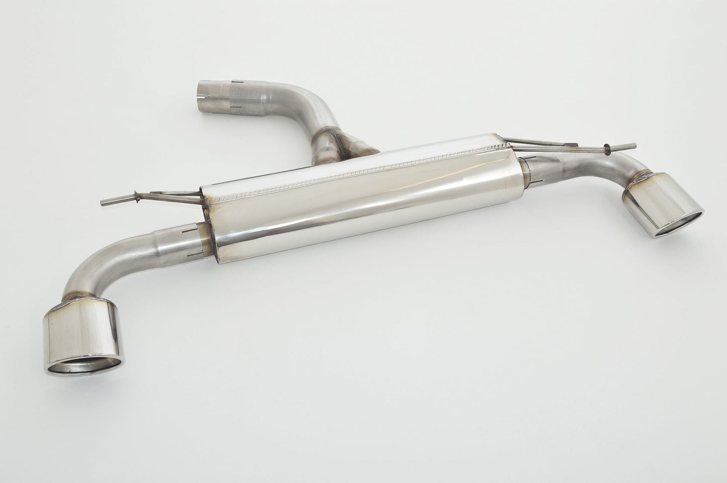 FMS 76mm Duplex-Sportendschalldämpfer VW Golf VI R Cabrio