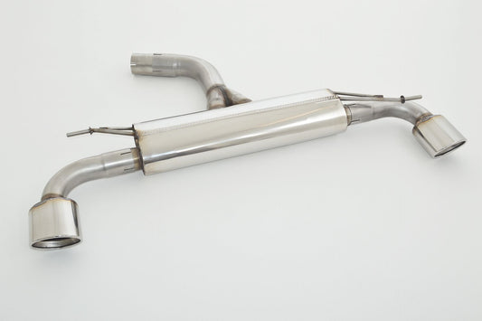 FMS 76mm Duplex-Sportendschalldämpfer VW Golf VI R Cabrio