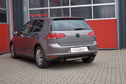 Friedrich Motorsport Duplex Sportendschalldämpfer VW Golf VII