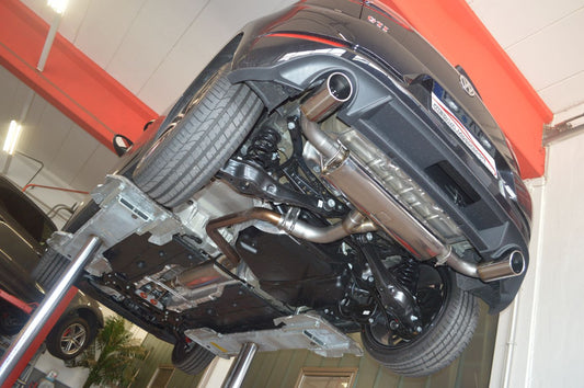FMS 76mm Duplex-Sportendschalldämpfer VW Golf VII GTI / Performance