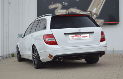 FMS Duplex-Sportendschalldämpfer Mercedes C/S/W204 C-Klasse