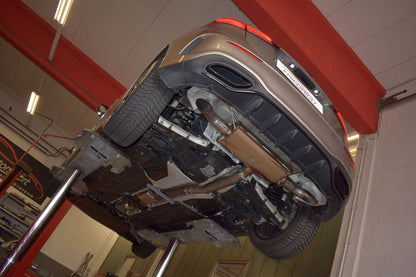 Friedrich Motorsport 76mm Duplex-Sportendschalldämpfer Edelstahl