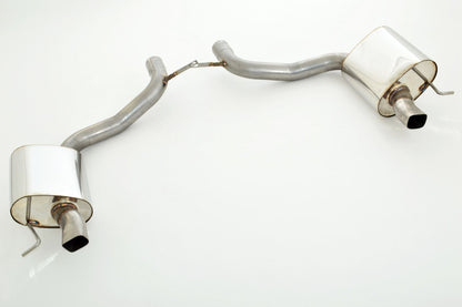 FMS 2x76mm Duplex-Sportendschalldämpfer Edelstahl