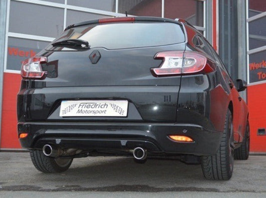 FMS Duplex Sportendschalldämpfer Renault Megane III Grandtour (Typ Z) inkl. GT