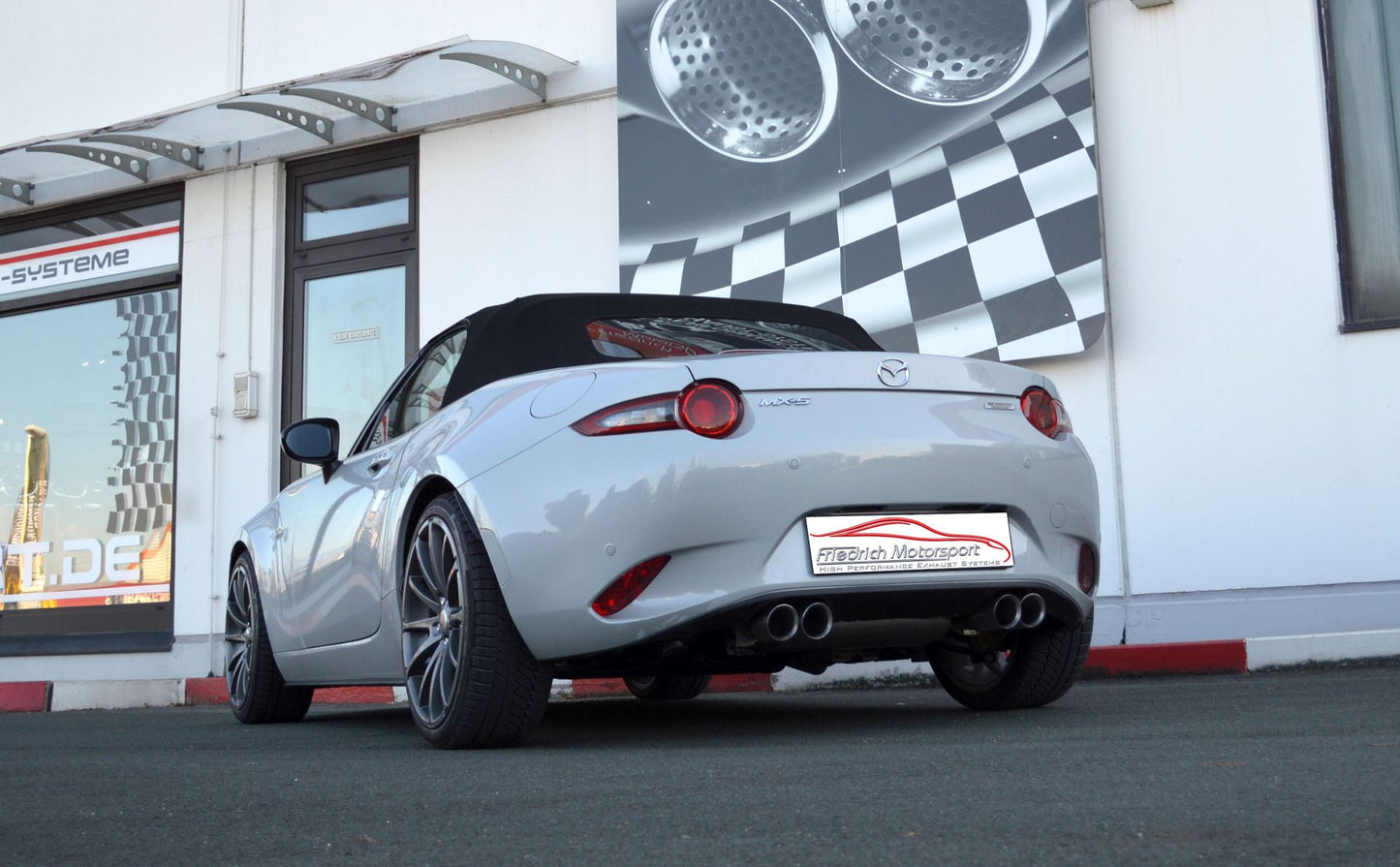 FMS Duplex-Sportendschalldämpfer Mazda MX-5 ND Roadster