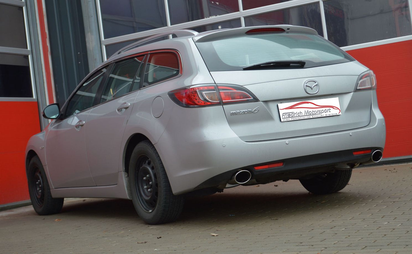 FMS Duplex Sportendschalldämpfer Mazda 6 (GH) Sport-Kombi
