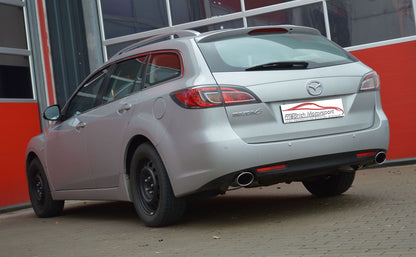 FMS Duplex Sportendschalldämpfer Mazda 6 (GH) Sport-Kombi