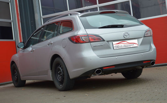 FMS Duplex Sportendschalldämpfer Mazda 6 (GH) Sport-Kombi