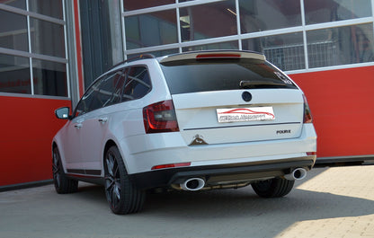 FMS 76mm Duplex-Sportendschalldämpfer Skoda Octavia 5E
