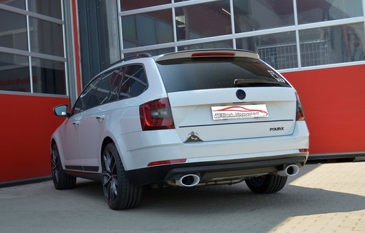 FMS 76mm Duplex-Sportendschalldämpfer Skoda Octavia 5E