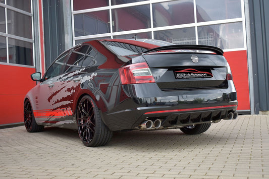 FMS Duplex Sportendschalldämpfer Skoda Octavia RS 5E