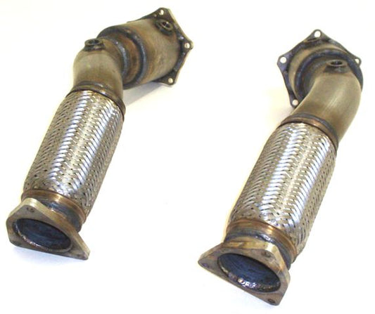 FMS 76mm Vorderrohr-Satz mit 200 Sport-Kat. Porsche Cayenne und S Typ 955