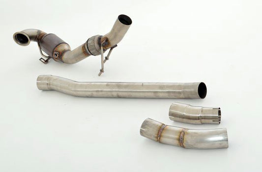 FMS 76mm Downpipe mit Sport-Kat. Edelstahl