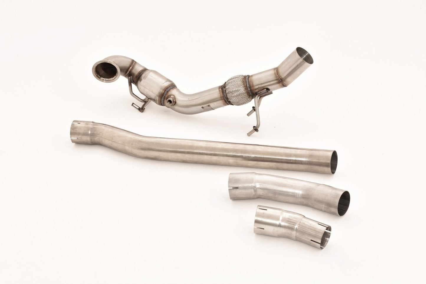 FMS 76mm Downpipe mit Sport-Kat. Edelstahl