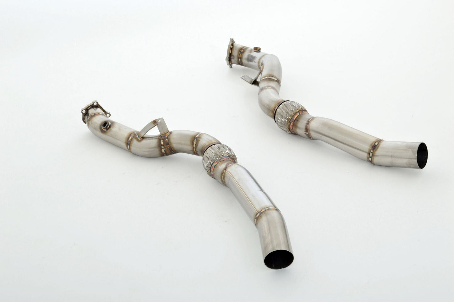FMS 2x76mm Downpipe Audi RS6 4F Quattro