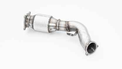 Friedrich Motorsport 76mm Downpipe mit 200 Zellen Sport-Kat. Edelstahl