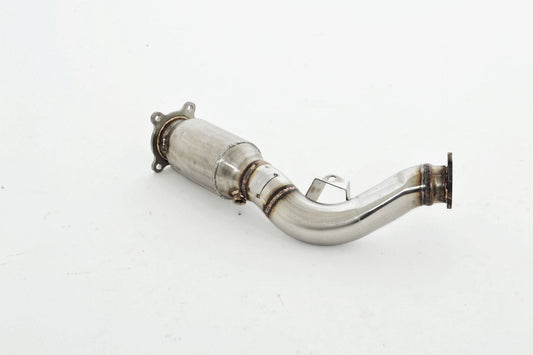 FMS 76mm Downpipe mit 200 Zellen Sport-Kat. Edelstahl