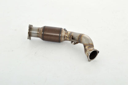 FMS 76mm Downpipe mit 200 Zellen HJS Sport-Kat. Edelstahl