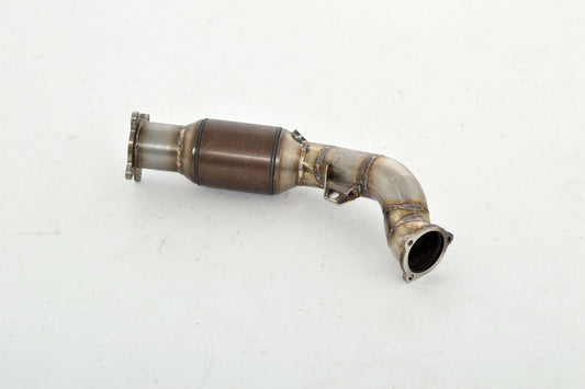 FMS 76mm Downpipe mit 200 Zellen HJS Sport-Kat. Edelstahl