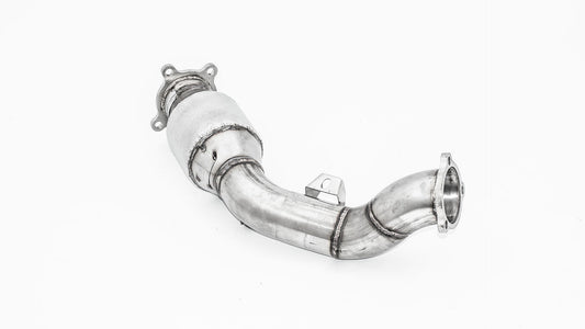 Friedrich Motorsport 76mm Downpipe mit 200 Zellen Sport-Kat. Edelstahl