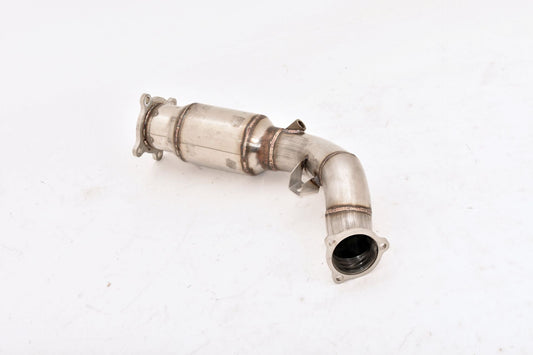 FMS 76mm Downpipe mit 200 Zellen Sport-Kat. Edelstahl