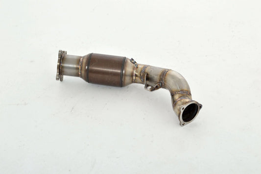 FMS 76mm Downpipe mit 200 Zellen HJS Sport-Kat. Edelstahl