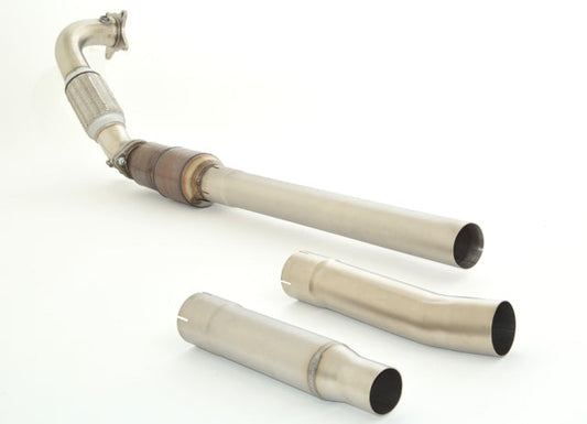 FMS 76mm Downpipe mit 200 Zellen HJS Sport-Kat. Edelstahl
