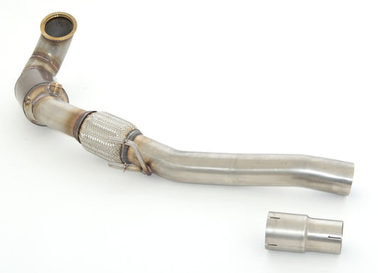 FMS 76mm Downpipe mit Sport-Kat. Edelstahl