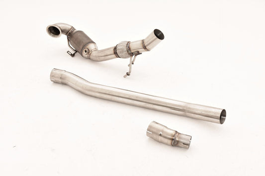 FMS 76mm Downpipe mit Sport-Kat. Edelstahl