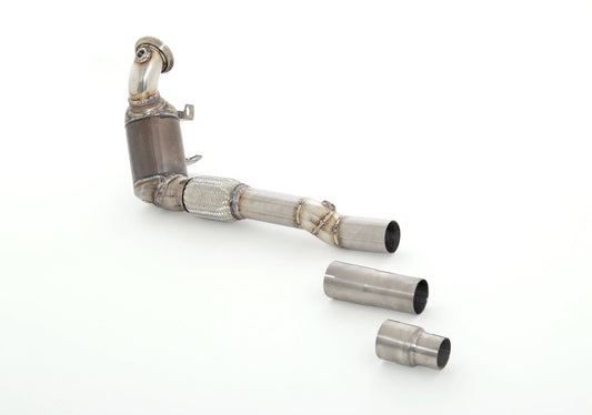 FMS 63.5mm Downpipe mit Sport-Kat. Edelstahl