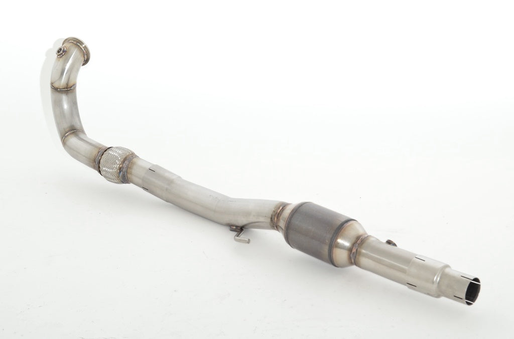 FMS 76mm Downpipe mit 200 Zellen HJS Sport-Kat. Edelstahl