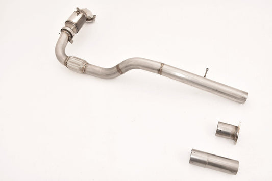 FMS 76mm Downpipe mit 200 Zellen HJS Sport-Kat. Edelstahl