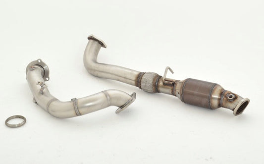 FMS 76mm Downpipe mit 200 Zellen Sport-Kat. Opel Insignia OPC