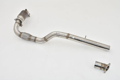 Friedrich Motorsport 76mm Downpipe mit Sport-Kat. Edelstahl