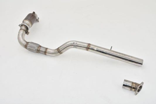 Friedrich Motorsport 76mm Downpipe mit Sport-Kat. Edelstahl